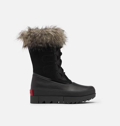 Sorel Joan Of Arctic Boots UK - Womens Snow Boots Black (UK274163)